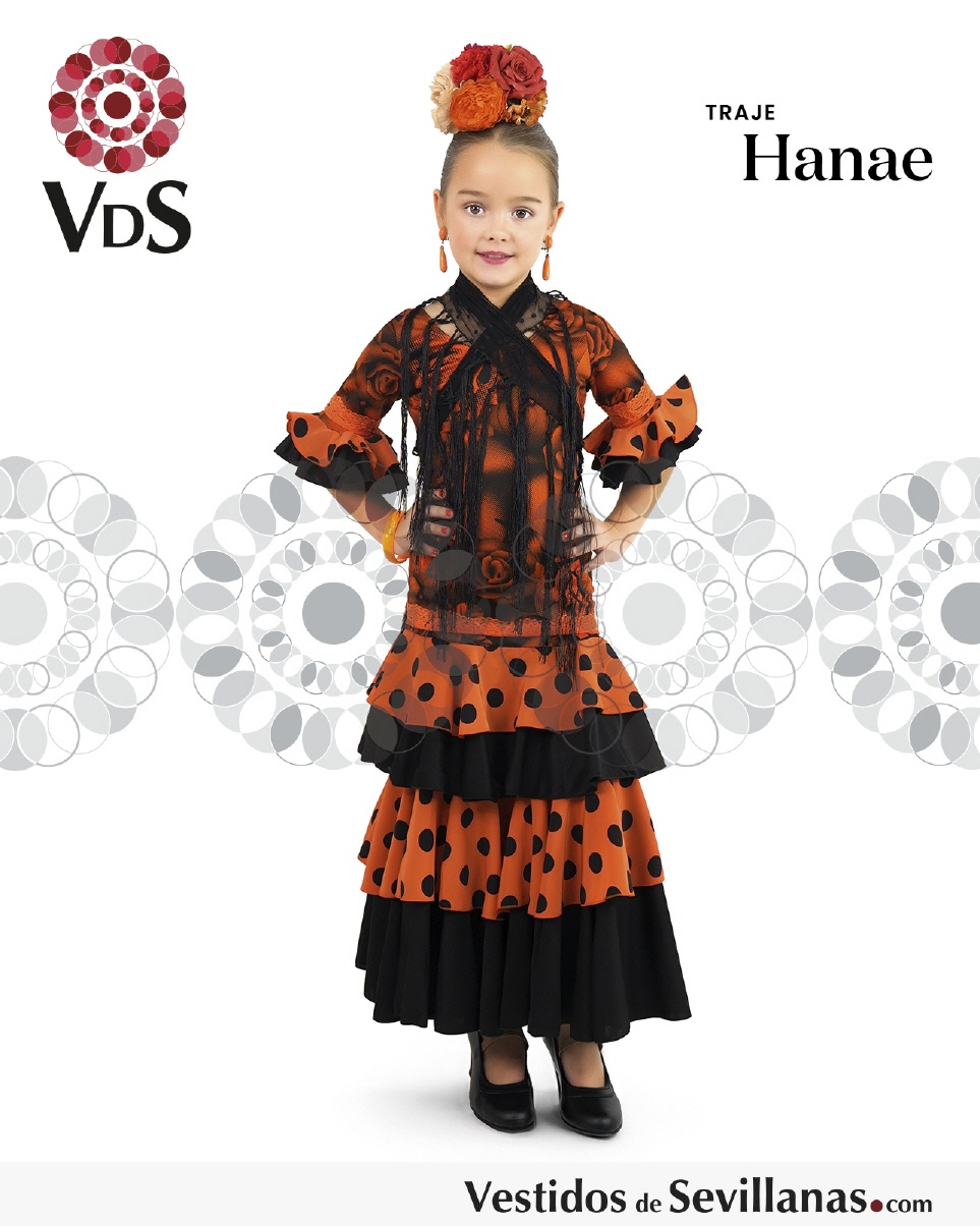 Traje de baile Ni&ntilde;a HENAE (4Volantes)_3col