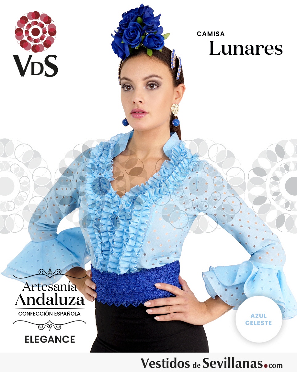Camisa  LUNARES C/Manga_3col