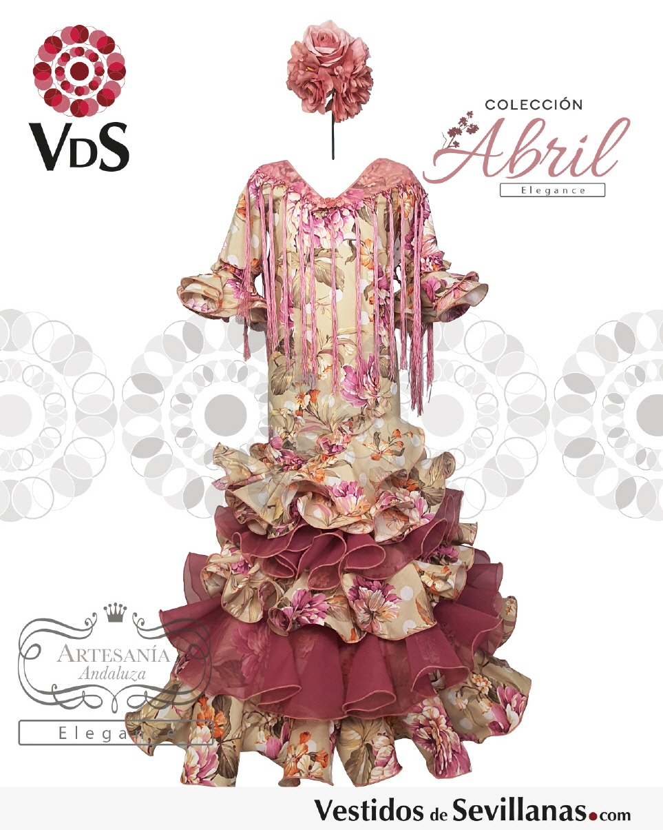 Traje Flamenca ABRIL largo Organd&iacute; (T.8)_3col