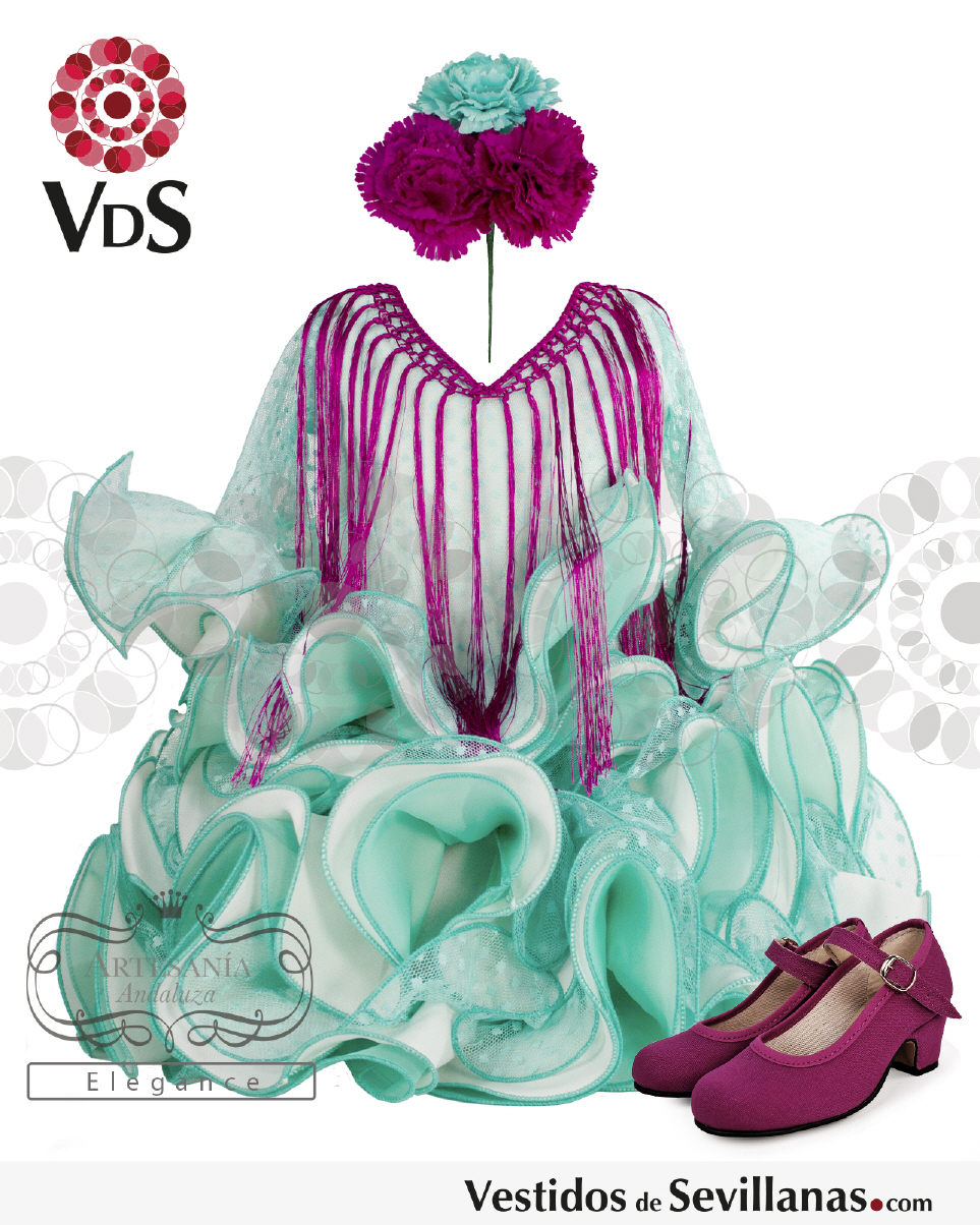 Trajes de flamenca Plumeti