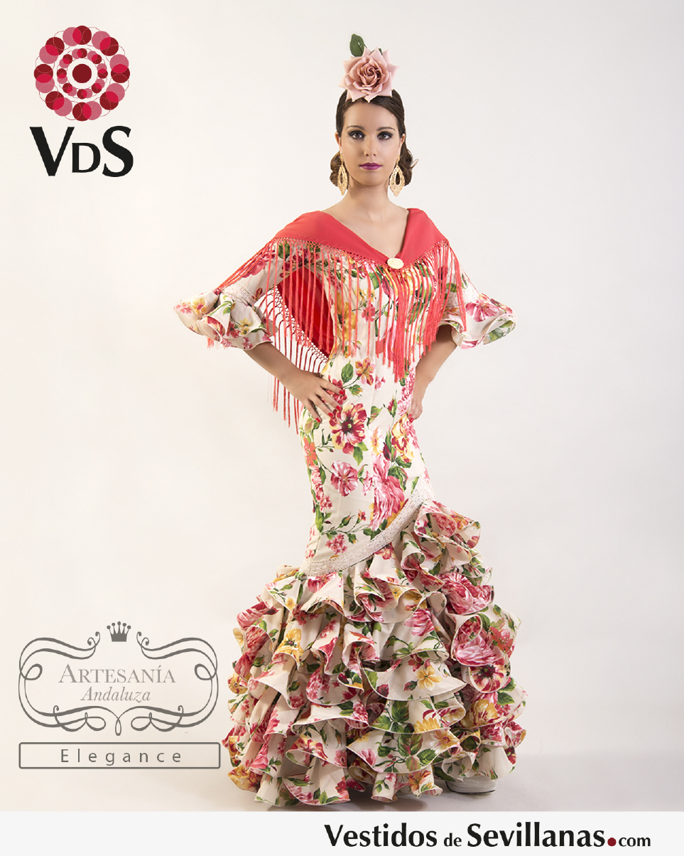 Trajes de flamenca en popel&iacute;n