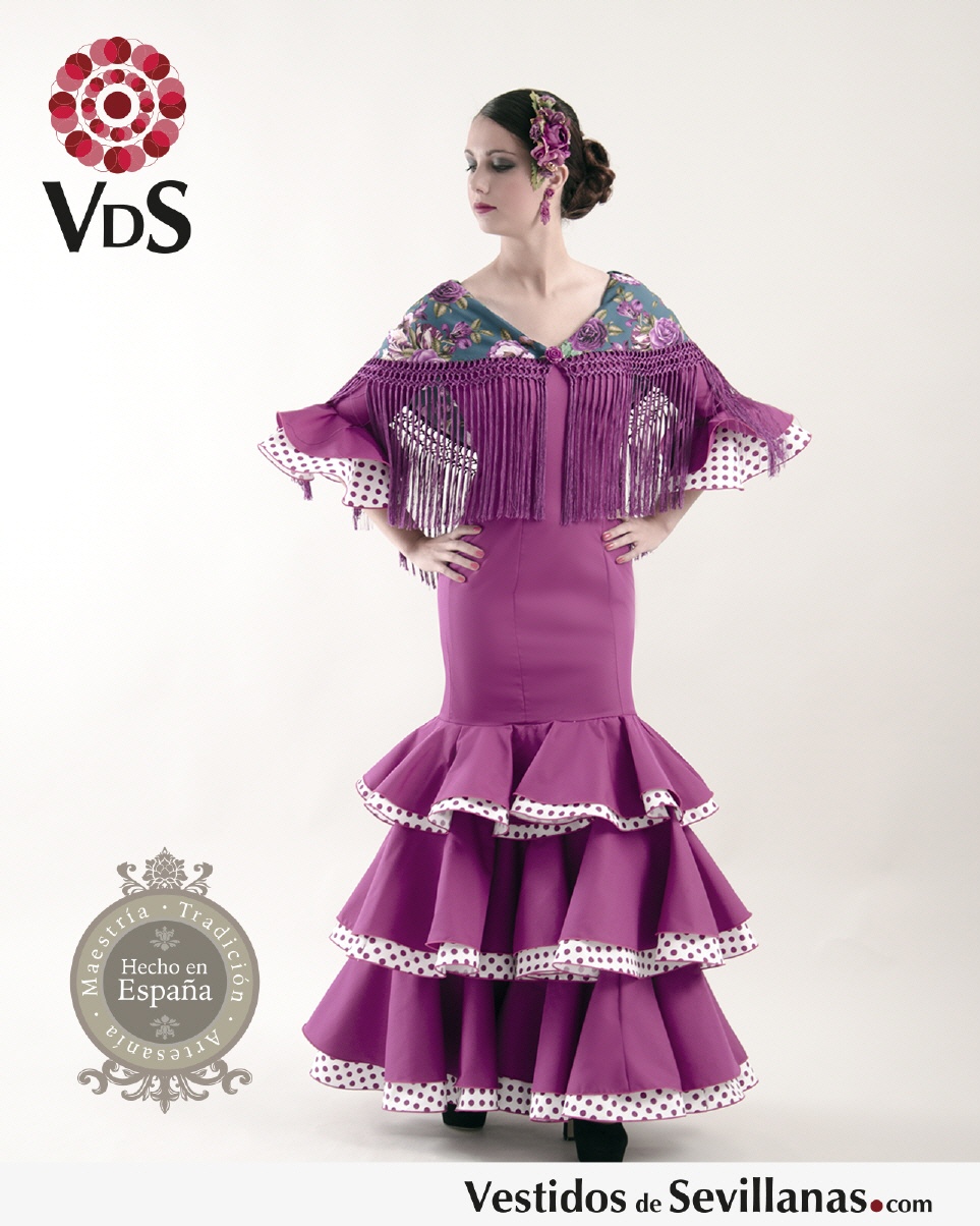 Traje de Flamenca AND&Uacute;JAR Strech (T.XS)_3col