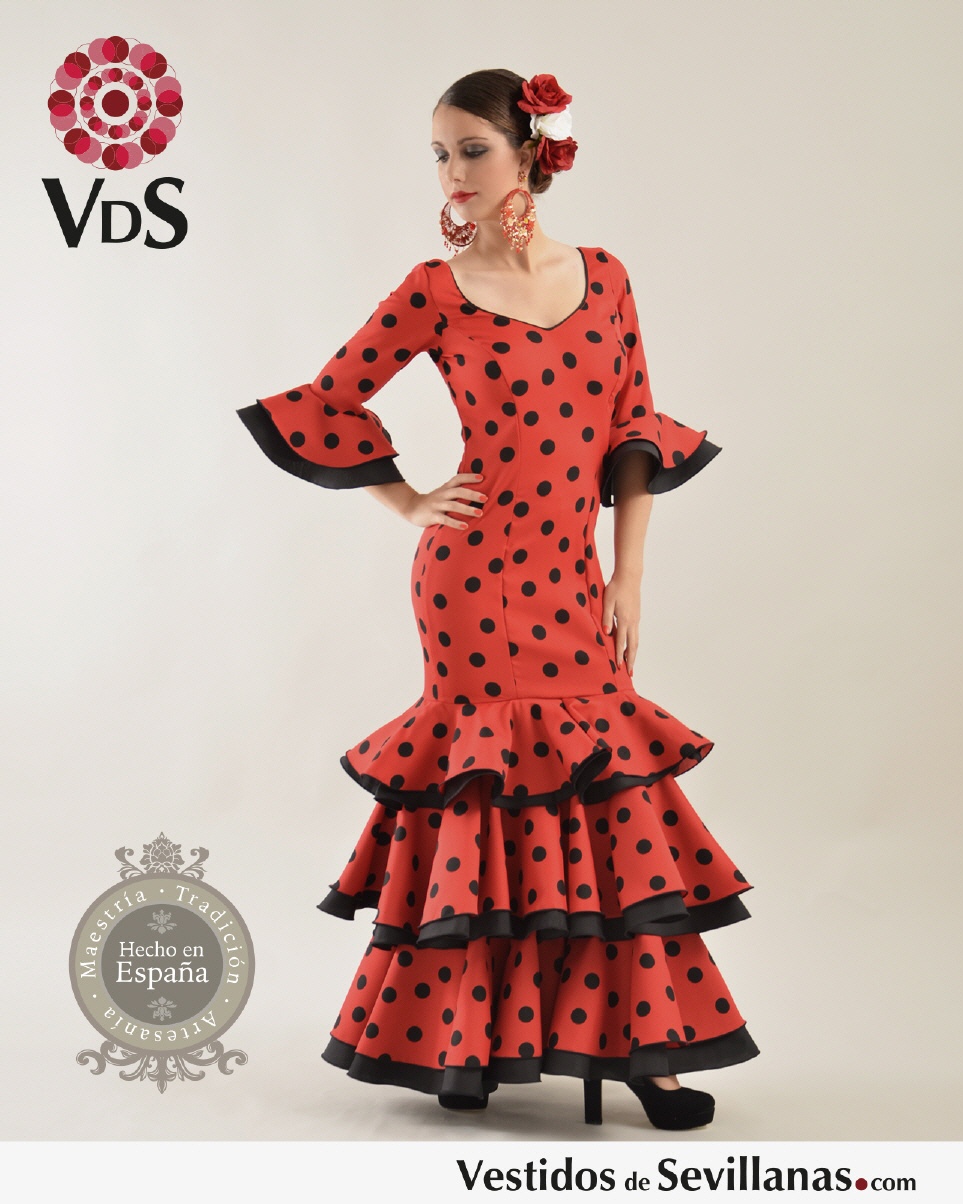Traje de Flamenca AND&Uacute;JAR Strech_3col
