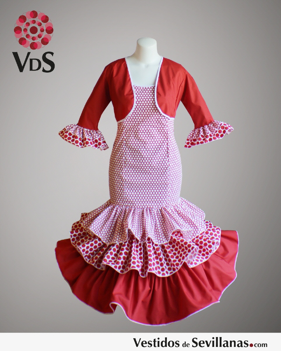 Traje de Flamenca M&Aacute;LAGA (Largo)_3col