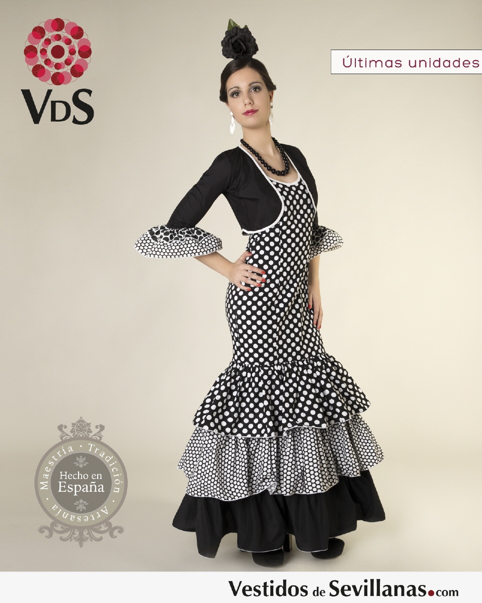 Traje de Flamenca M&Aacute;LAGA (Largo)_3col