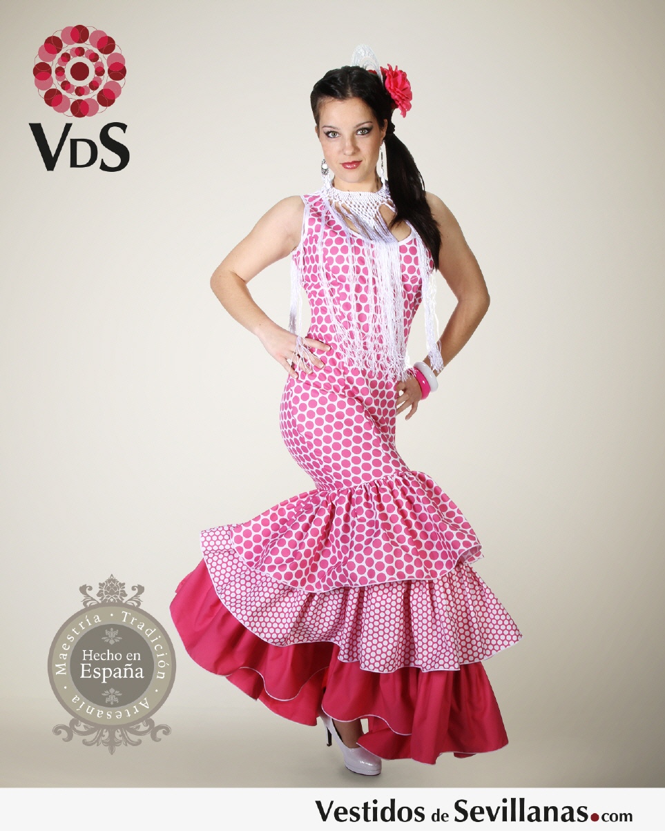 Traje de Flamenca M&Aacute;LAGA (Largo)_3col