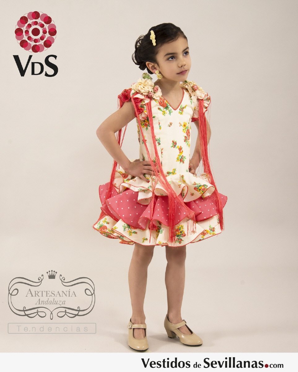 Traje de Flamenca FERIA Corto (T.12)_3col