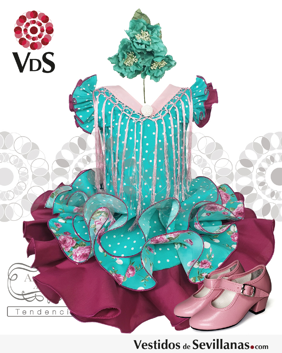Trajes de flamenca para ni&ntilde;as