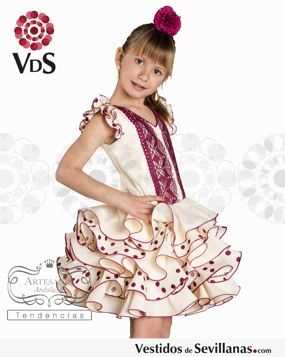 Traje de Flamenca ALEGR&Iacute;A Corto_3col