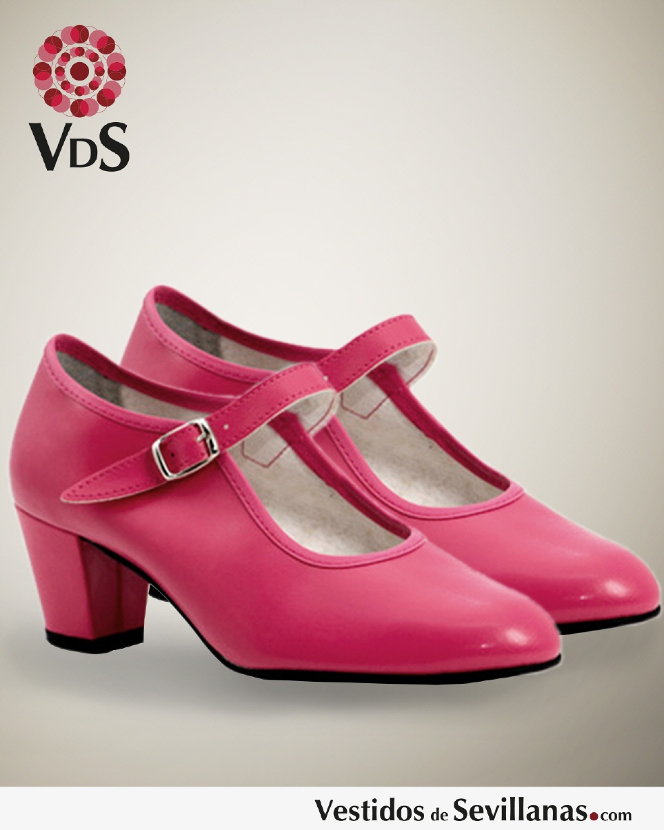 Zapato Flamenco B&Aacute;SICO - Polipiel_3col